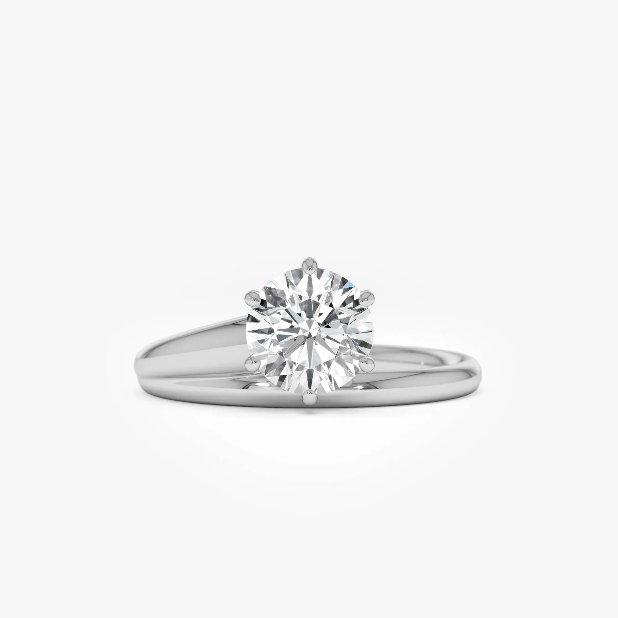 1.00 Ctw Round Lab Diamond Unique Solitaire - Image 7