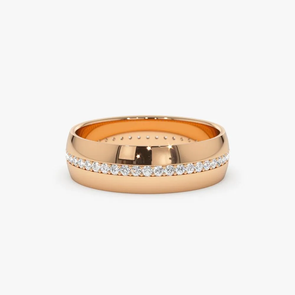 5MM Wide Full Eternity Diamond Ring - Image 7
