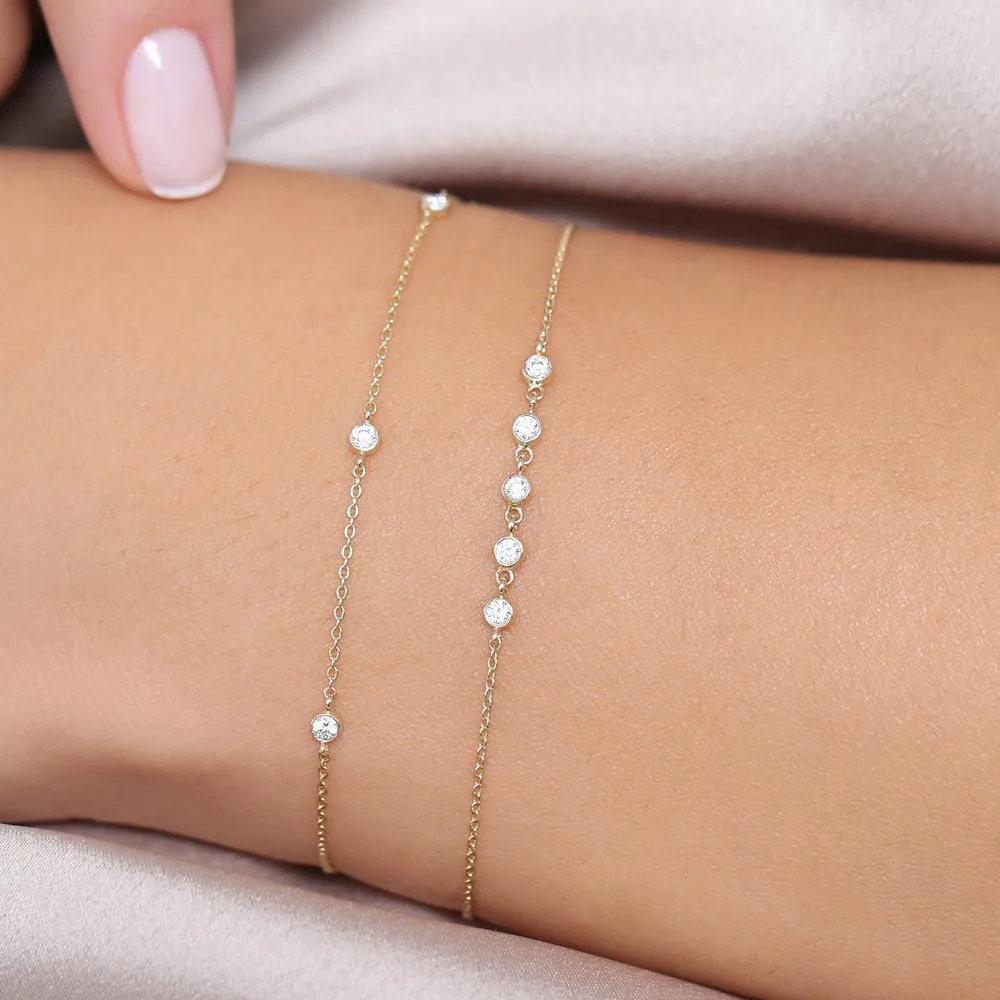 Diamond By The Yard Solitaire Bracelet - Image 5