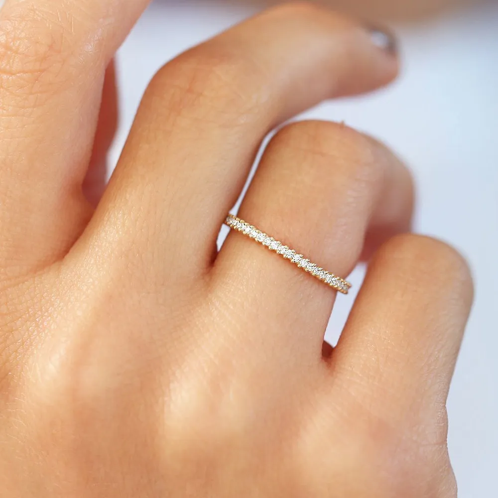 Full Eternity Petite Diamond Ring - Image 3