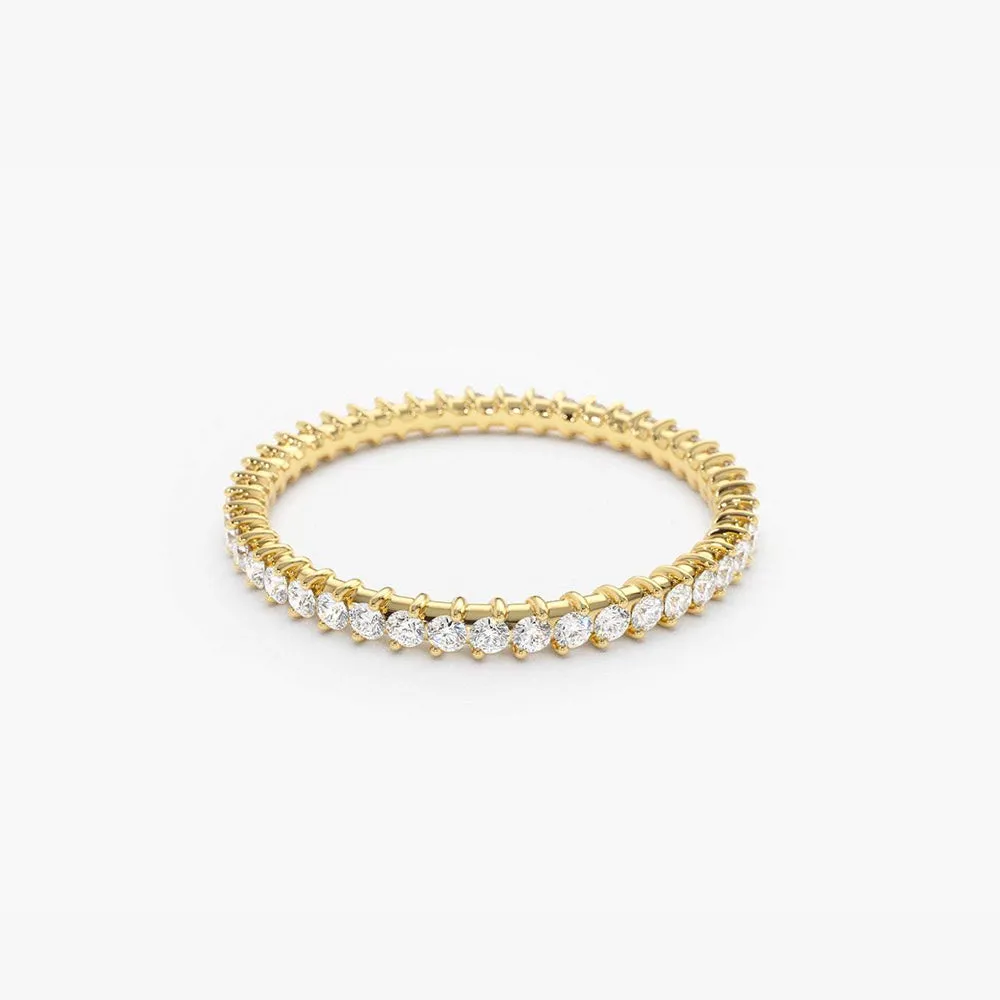 Full Eternity Petite Diamond Ring - Image 7