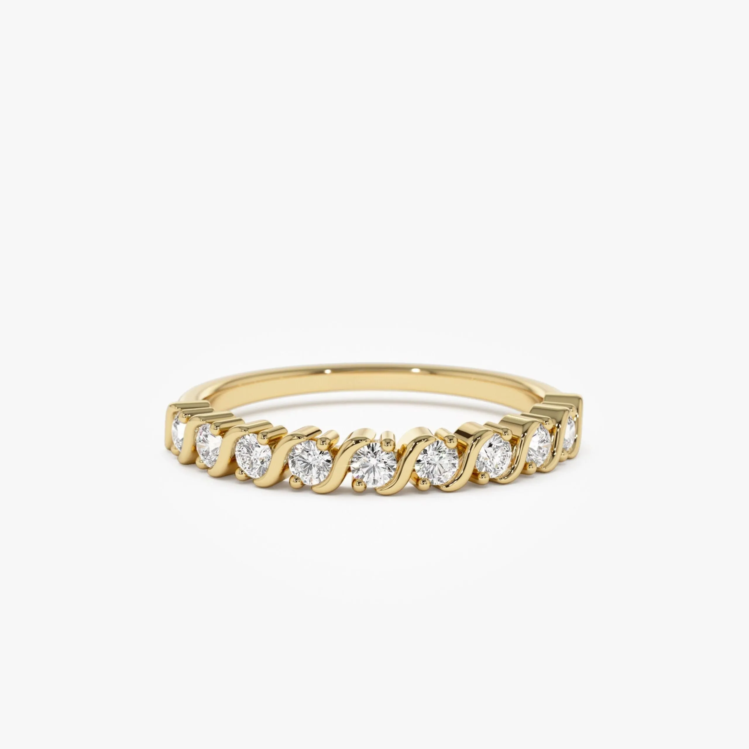 Gold Womens Diamond Wedding Ring