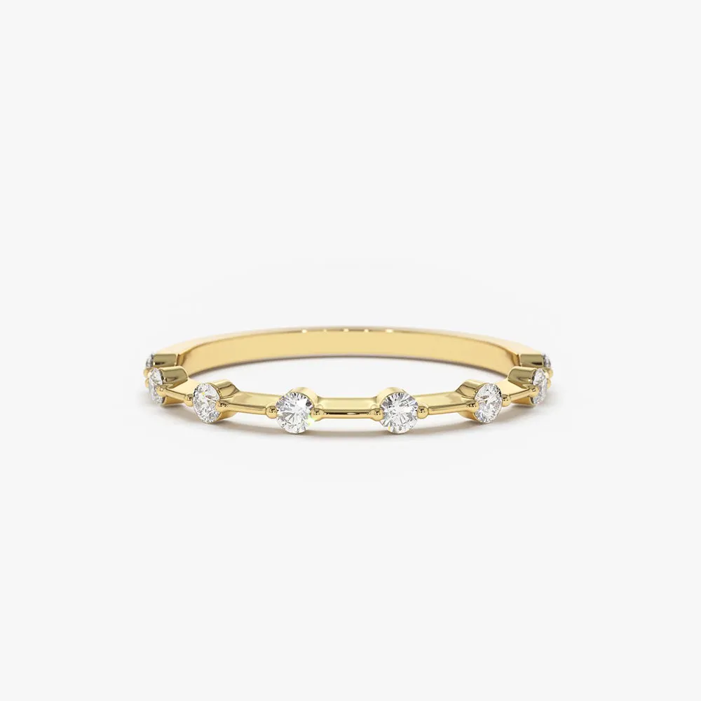 Petite Diamond Wedding Ring
