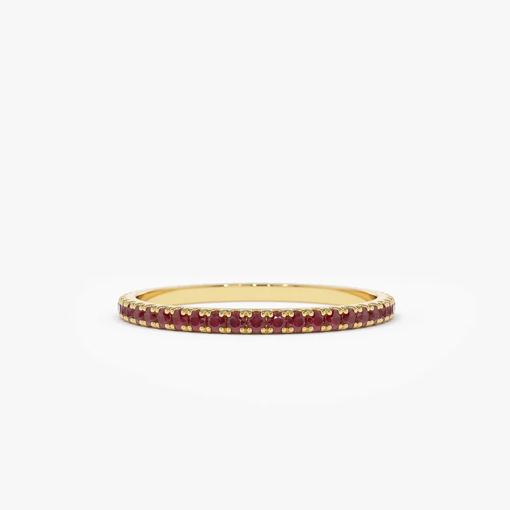 Ruby Eternity Band