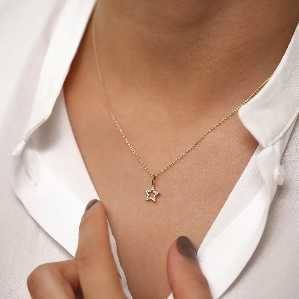 Super Star Diamond Layering Necklace - Image 3