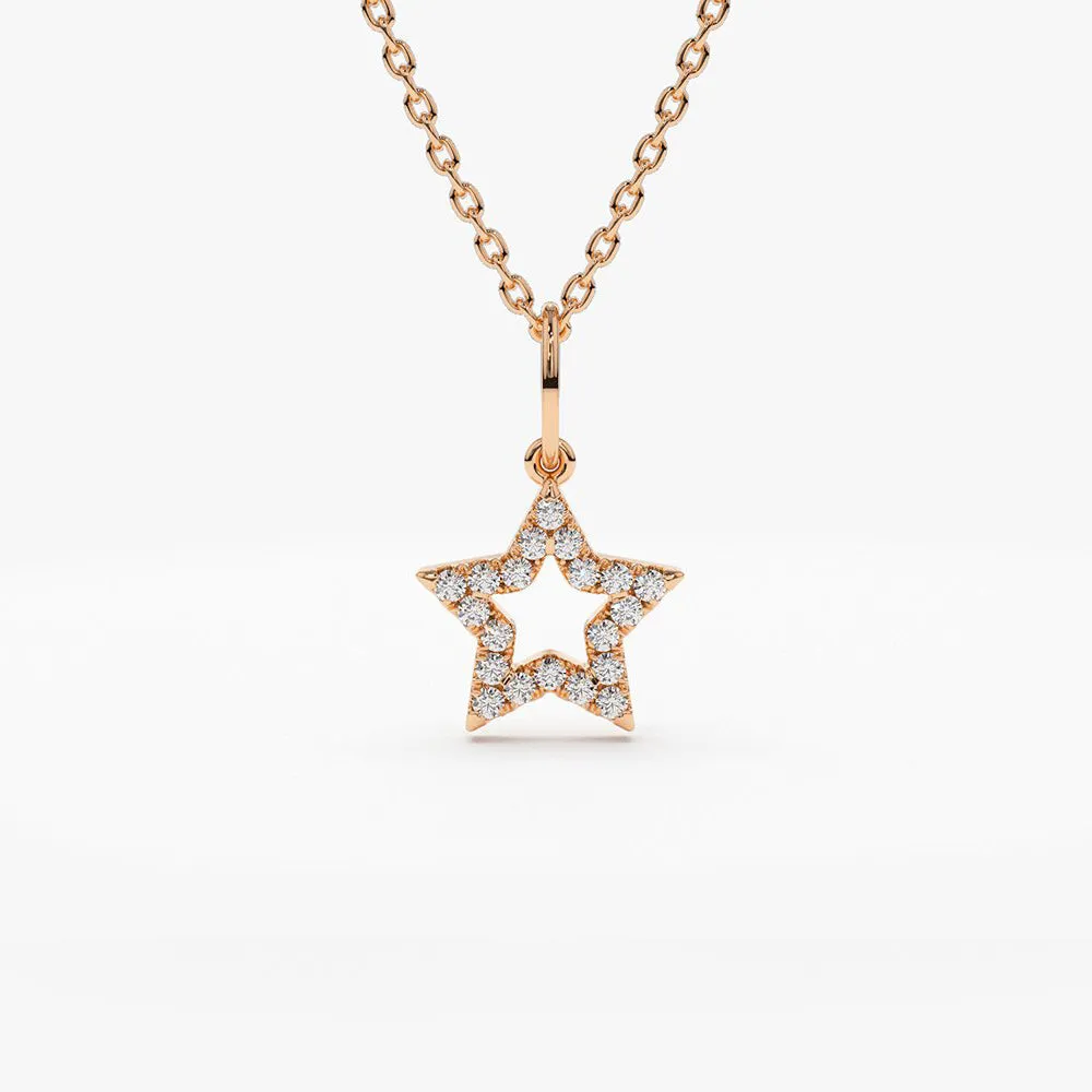 Super Star Diamond Layering Necklace - Image 5