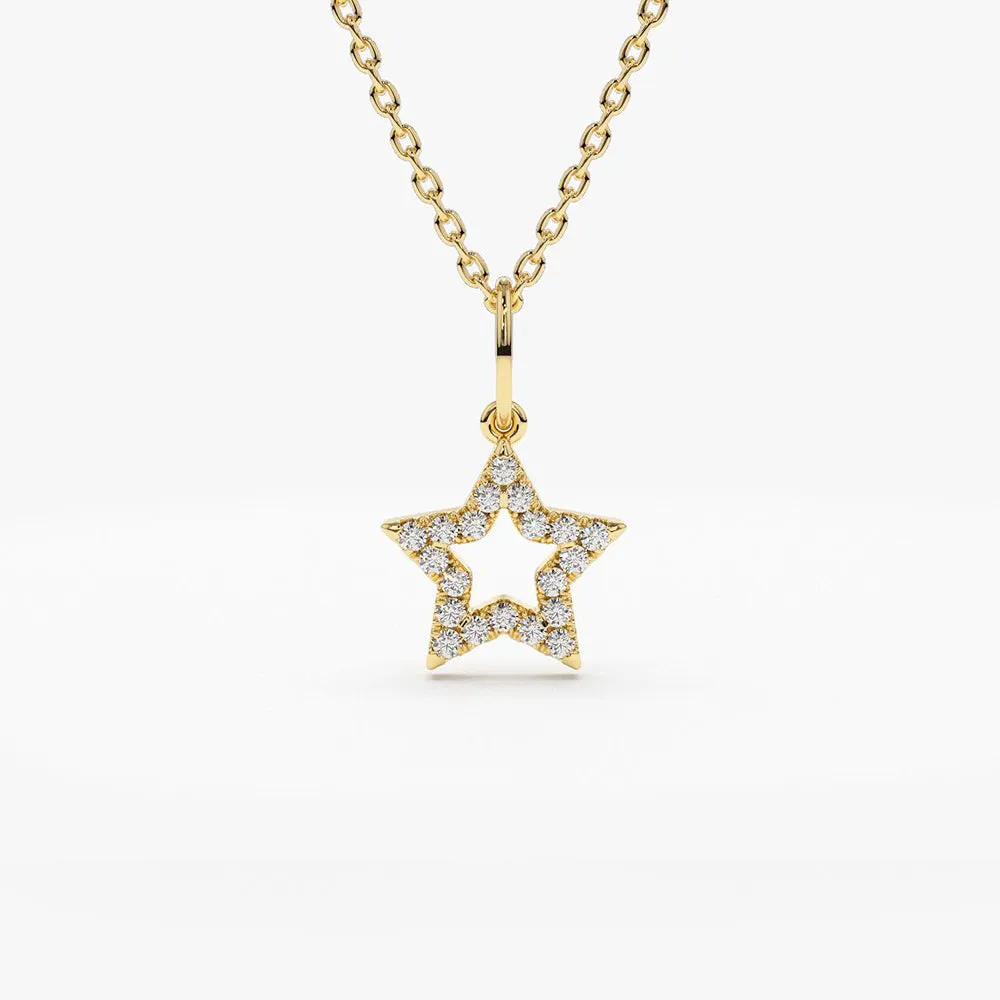 Super Star Diamond Layering Necklace