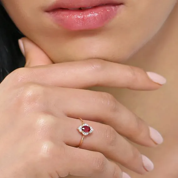 Victorian Genuine Ruby Ring - Image 6